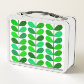 Dänische Blätter des Mittelalters, Smaragd und Lim Metall Brotdose (Rückseite)