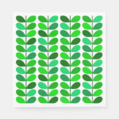 Dänische Blätter des Mittelalters, Smaragd und Lim Serviette (Vorderseite)