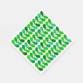 Dänische Blätter des Mittelalters, Smaragd und Lim Serviette (Ecke)