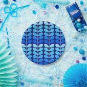 Dänische Blätter des mittleren Jahrhunderts, Marin Pappteller (Party)