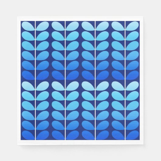 Dänische Blätter des mittleren Jahrhunderts, Marin Serviette (Vorderseite)