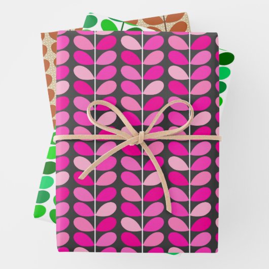 Dänische Blätter des mittleren Jahrhunderts, PInk, (Beispiel)