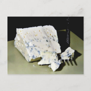 Dänische Blauschimmelkäse Postkarte