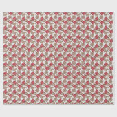 Dänische Cookies & Cocoa Weihnachten Geschenkpapier (Flach)