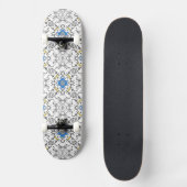 Dänische Dogge Longboard Skateboard (Vorderseite)