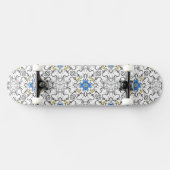 Dänische Dogge Longboard Skateboard (Horizontal)