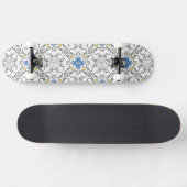 Dänische Dogge Longboard Skateboard (Horizontal)