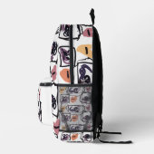 Dänische Doggenherzen Bedruckter Rucksack (Rechts)