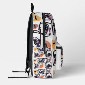 Dänische Doggenherzen Bedruckter Rucksack (Links)