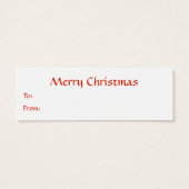 Dänische Flag-Geschenkmarke (Rückseite)