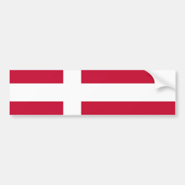 Dänische Flagge Autoaufkleber