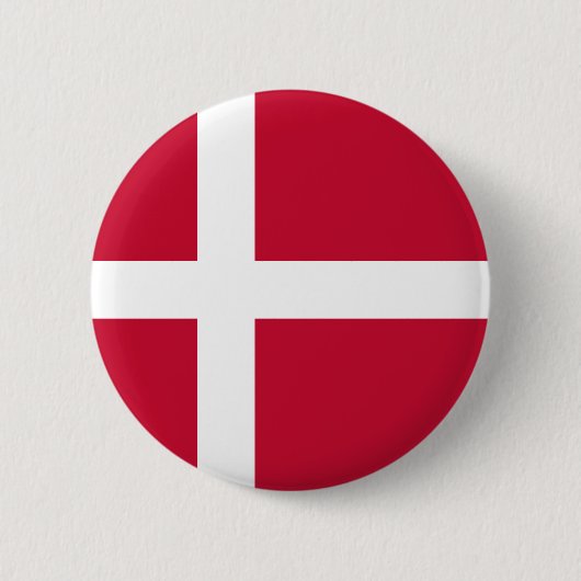 dänische Flagge Button (Vorderseite)