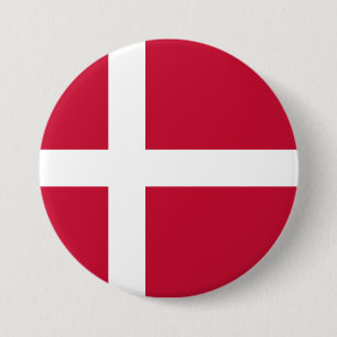 Dänische Flagge Button