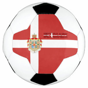 Dänische Flagge Fußball
