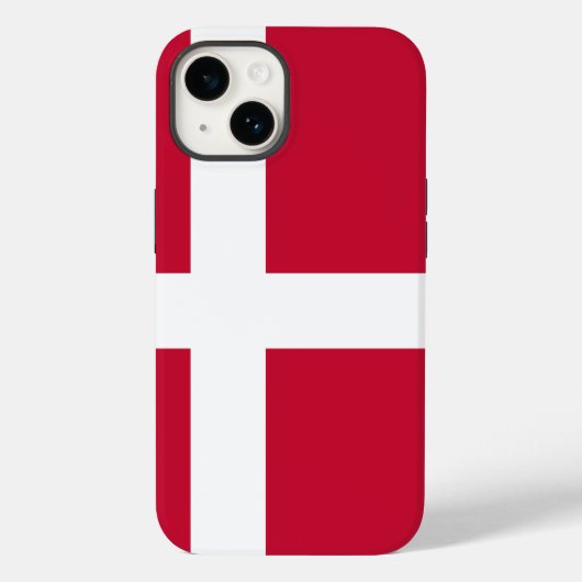 Dänische Flagge iPad Mini Ärmel Case-Mate iPhone Hülle (Rückseite)