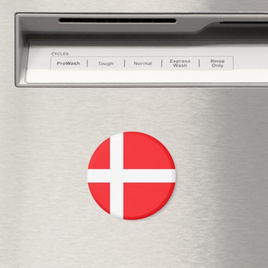 Dänische Flagge Magnet (In Situ (Geschirrspüler))