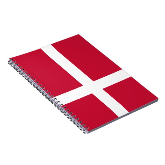 Dänische Flagge Notizblock (Rechte Seite)