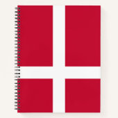 Dänische Flagge Notizblock (Vorderseite)