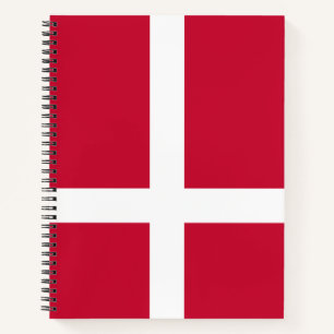 Dänische Flagge Notizblock
