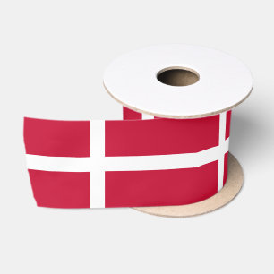 Dänische Flagge Satinband