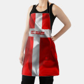 Dänische Flagge Schürze (InSitu)