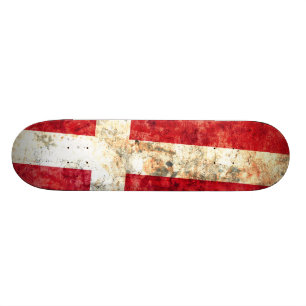 Dänische Flagge Skateboard