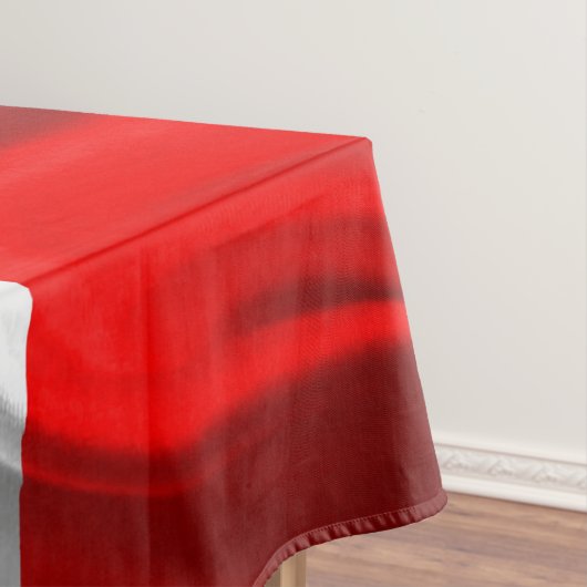 Dänische Flagge Tischdecke (Beispiel)