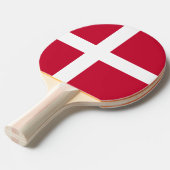 Dänische Flagge Tischtennis Schläger (Vorderseite)