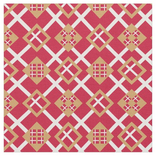 Dänische Flagge & Trendy Dänemark Fabric mode GLD Stoff (Nahaufnahme)