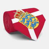 Dänische Flagge - Wirtschaft, Reisen/Sport Krawatte (Gerollt)