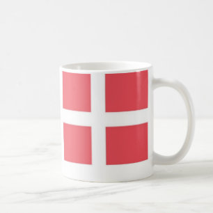 Dänische Flaggen Kaffeetasse