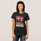 Dänische Flaggenoutfit Idee für Kinder Dänemark Fl T-Shirt (Vorne ganz)
