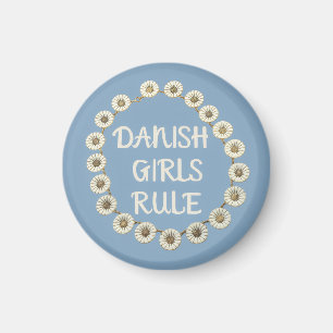 Dänische Girl-Regel Magnet