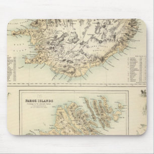 Dänische Inseln im Nordatlantik Mousepad
