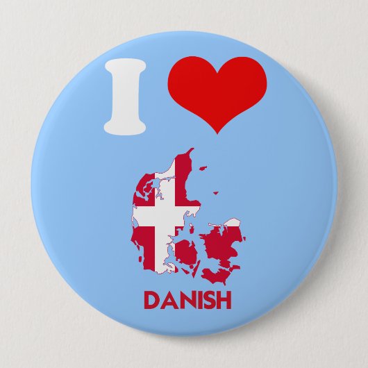 DÄNISCHE KARTE BUTTON (Vorderseite)