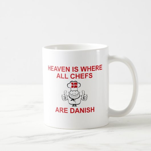Dänische Köche Kaffeetasse (Rechts)