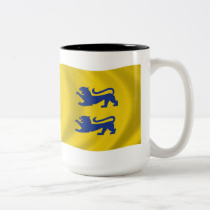Dänische Minderheit in Südschleswig Flagge Tasse