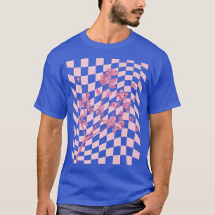 Dänische Pastell-Ästhetik Kirschblüten Japanische T-Shirt