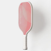 Dänische Pastelle Kreise und Wirbel mit Serienname Pickleball Schläger (Links)