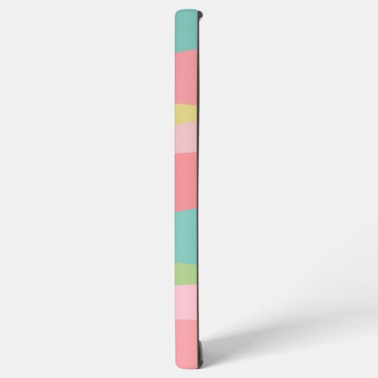 Dänische Pastellen Linie Kunstkurven - Große Signa Samsung Galaxy Hülle (Linke Seite)