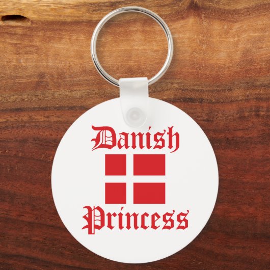 Dänische Prinzessin Schlüsselanhänger (Vorderseite)