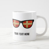 Dänische Shades-Tasse Jumbo-Tasse (Rechts)