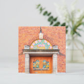 Dänische Türgrübelkarte Feiertagskarte (Stehend Vorderseite)