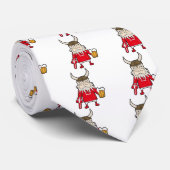 Dänische-Viking-Fan Krawatte (Gerollt)