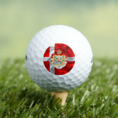 Dänische Wappen Golfball (Insitu T-Shirt)