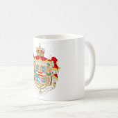Dänische Wappen Kaffeetasse (VorderseiteRechts)
