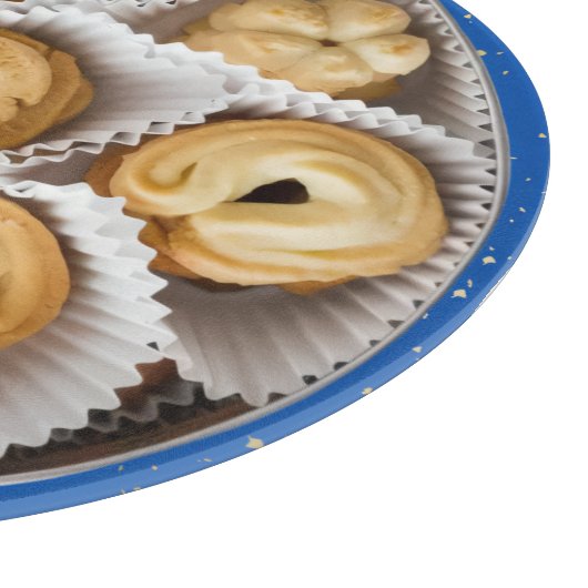 Dänischer Butterkeks Schneidebrett (Ecke)