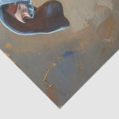 Dänischer Dogge Blau   Seidenpapier (Detail)