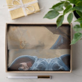 Dänischer Dogge Blau   Seidenpapier (Geschenk)