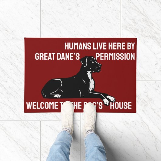 Dänischer Dogge Eingang Fußmatte (Indoor)